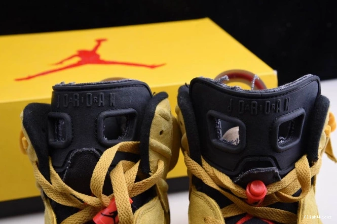 TRAVIS SCOTT AIR JORDAN CN1084-300 X YELLOW 6 0904